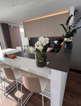 LUXUS Hausboot - 3 Etagen - 100m² Wohnen + 120 m² SONNENTERRASSE - Kamin, Kino, komplett individuell - Potsdam