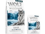12 + 2 kg gratis! 14 kg Wolf of Wilderness Trockenfutter - Frailandhuhn mit Lachs Senior
