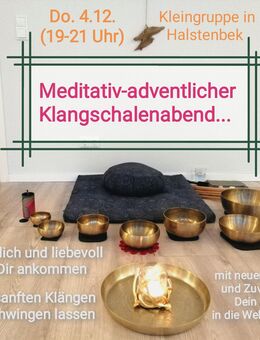 Entspannung und Meditation mit Klangschalen (Kleingruppe, max. 8 Personen) - Halstenbek