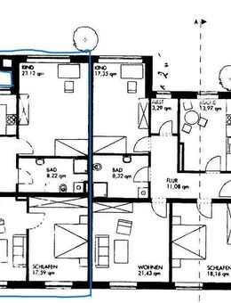 große, helle 3-Raum-Wohnung in guter Lage im Villenviertel im EG - Stendal (Hansestadt)