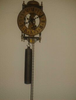 Antike Reproduktion Pendelwanduhr mit Glockenspiel - Köln