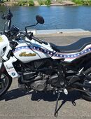 Indian FTR1200 Rally rares Einzelstück! EVEL KNIEVEL Design 925KM in 63165