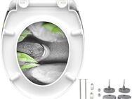 Schütte WC-Sitz Stone, Duroplast, mit Absenkautomatik und Schnellverschluss