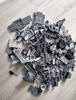 Lego Technik Star Wars Bausteine Bauplatten hellgrau dunkelgrau besch Konvolut - Willebadessen