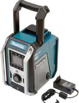 Makita DMR115 Baustellenradio (Digitalradio (DAB), FM-Tuner, 12V, Bluetooth-Radio, ohne Akku)