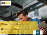 IT Support Specialist (m/w/d) - Rosenberg (Regierungsbezirk Stuttgart)