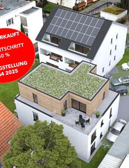 NEUBAU-ERSTBEZUG: Top moderne 3-Zimmerwohnung mit eigenem Garten und Terrasse - KfW-Effizienzhaus-40 - Frankfurt (Main)
