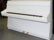 Klavier Berdux 105 weiß satiniert, Renner-Mechanik, 5 Jahre Garantie - Egestorf