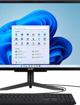 Acer Aspire C24-1600 All-in-One PC (23,8 Zoll, Intel Pentium N6005, UHD Graphics, 8 GB RAM, 512 GB SSD, Luftkühlung)
