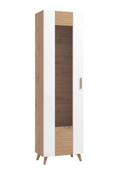 INOSIGN Vitrine Bretagna Vitrinenschrank, Standvitrine, Showcase in trendigen Farben, Glastür, in verschiedenen Varianten erhältlich