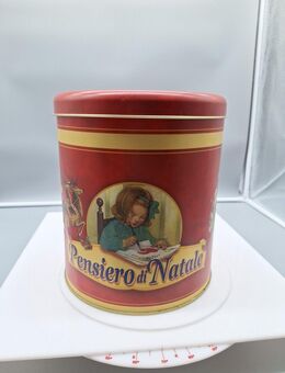 Weihnachtsdose Gebäckdose Kekse Dose 25cm hoch 21cm Durchmesser Weihnachten - Essen