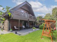 Sofort wohlfühlen: Charmantes Holzhaus mit Garten, Terrasse und Loggia in Weddelbrook - Weddelbrook