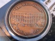 Münze Messing Metall White House Weißes Haus Washington Amerika USA Souvenir - Geislingen