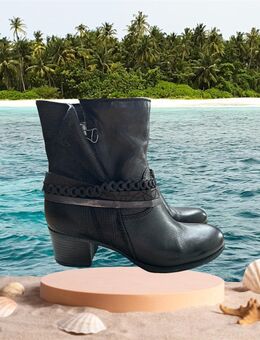 Italienische Stiefeletten TOP Zustand - Fränkisch-Crumbach