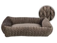 Trixie Bett Livia Eckig, braun - L 80 x B 60 cm