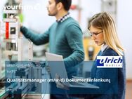 Qualitätsmanager (m/w/d) Dokumentenlenkung - Ulm