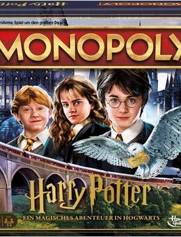 Hasbro Spiel Monopoly Harry Potter, Gesellschaftsspiel