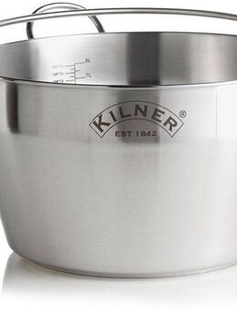 KILNER Einkochtopf, Edelstahl (1-tlg), 8 Liter, Induktion