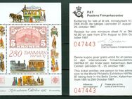 Dänemark postfrisch Block Nr. 7 (Nr. 900) mit Eintrittskarte, siehe Bild - Porta Westfalica