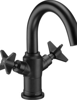 Deante Waschtischarmatur »Temisto«, Waschbeckenarmatur, Nero-Beschichtung Retro-Design in "Must Have" und "Top Design" Award ausgezeichnet