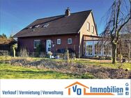 Ihr Rückzugsort in Toplage: Einfamilienhaus in zweiter Reihe mit Blick auf Felder und Wiesen - Wiesmoor