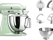 KitchenAid Küchenmaschine 5KSM175PSEPT PISTAZIE, 300 W, 4,8 l Schüssel, mit Zubehör im Wert von ca. 112,-€ UVP