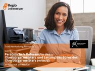 Persönliche/r Referent/in des Oberbürgermeisters und Leitung des Büros des Oberbürgermeisters (w/m/d) - Remseck (Neckar)