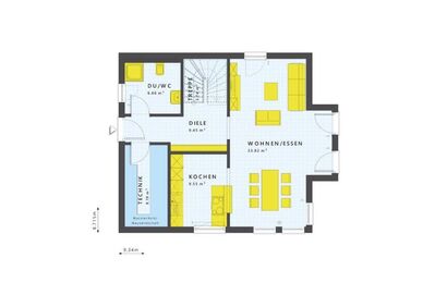 Einfamilienhaus mit Homeoffice Grundstück vorhanden
