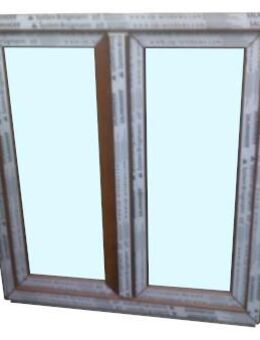 Kunststofffenster Fenster, 100x110cm bxh 2-fl Eiche Gold neu - Essen