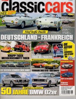 auto zeitung classiccars 6/16 auto zeitung classiccars 6/16 50Jahre BMW 02er - Spraitbach