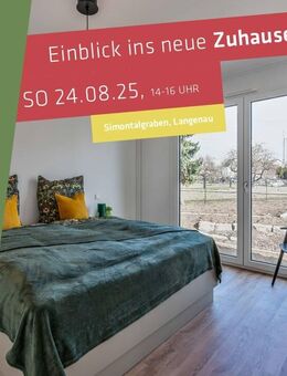 3-ZIMMER ETW MIT GARTENANTEIL - "WOHNEN IM PARK" IN LANGENAU - Langenau
