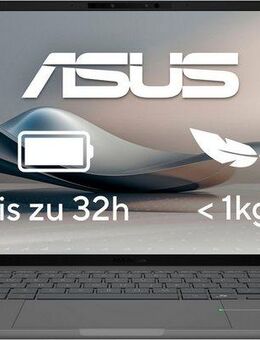 Asus Zenbook A14 UX3407QA-QD290W Notebook (35,6 cm/14 Zoll, Qualcomm X X1-26-100, Adreno, 512 GB SSD)