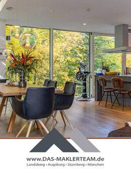 Exklusives Architektenhaus im Grünen - moderne Eleganz trifft auf Komfort und Natur im Einklang. - Starnberg