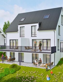 Ausblick für Anspruchsvolle: Hochwertig projektierte DHH mit Solar und Ihren Wünschen in Berglen! - Berglen