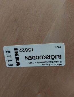 Esstisch Naturholz Björkudden IKEA - Hessisch Lichtenau