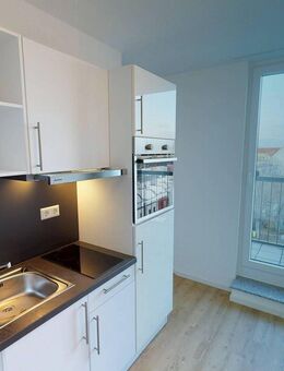 ** Geschmackvoll möbliertes 2-Zimmer-Apartment mit moderner EINBAUKÜCHE und französischem BALKON ** - Leipzig