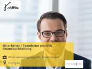 Mitarbeiter / Teamleiter (m/w/d) Finanzbuchhaltung - Stuttgart