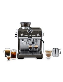 De'Longhi Espressomaschine La Specialista Opera EC9555.BK - 5 Rezepte, 19 Bar & Smart Tamping, 15 Mahlgrade 3 Temperaturen, Cold Brew (5min) inkl. Barista Kit