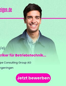 Elektriker für Betriebstechnik (m/w/d) in der Wartung und Instandhaltung - Langerringen