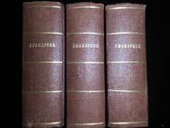 William Shakespeare, 3 Bände mit Glossary to the Dramatic Works of William Skakespeare - Norden