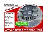 MIETE SERVICE-WOHNEN Bad Kissingen/Garitz Wohnung 8 seniorengerechtes wohnen auf hohem Niveau el. Rollos, Aufzug - Bad Kissingen