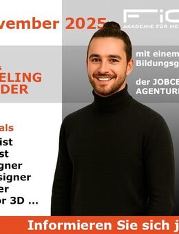 3D Modeling mit Blender & Grafikdesign – Weiterbildung ab 24.11.2025 | Berlin oder online - Berlin