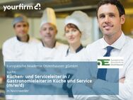 Küchen- und Serviceleiter:in / Gastronomieleiter:in Küche und Service (m/w/d) - Nonnweiler