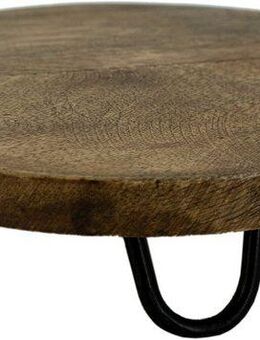 NOOR LIVING Servierplatte Deko-Servierbrett, Holzwerkstoff, (1-tlg), aus exclusivem Mango-Holz