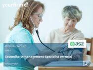 Gesundheitsmanagement-Spezialist (w/m/x) - Gütersloh