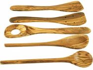 Olivenholz-erleben Kochbesteck-Set (Set, 5-tlg)