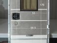Hymer Wohnmobil Aufbautür 171 x 53 mit Rahmen und Schlüssel gebraucht für B 550 (Eingangstür) in 63679
