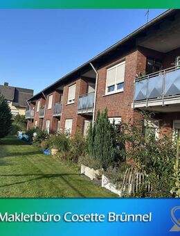 Achtung Senioren! Ebernerdige gut geschnittene 2-Zimmer-Erdgeschosswohnung mit Terrasse und Gartennutzung - Lingen (Ems)