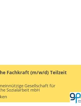 Pädagogische Fachkraft (m/w/d) Teilzeit - Saarbrücken