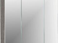 Schildmeyer Spiegelschrank Dorina, mit höhenverstellbaren Glasböden made in Germany Breite 70 cm, 3-türig, LED-Beleuchtung, Schalter-/Steckdosenbox